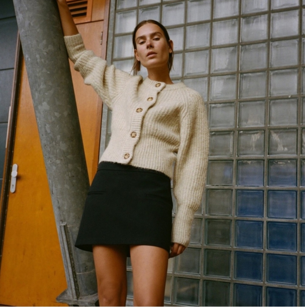 NEW Zara knit cardigan sweater